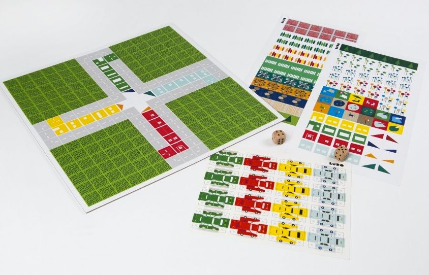 DIY board games for kids: Ludo