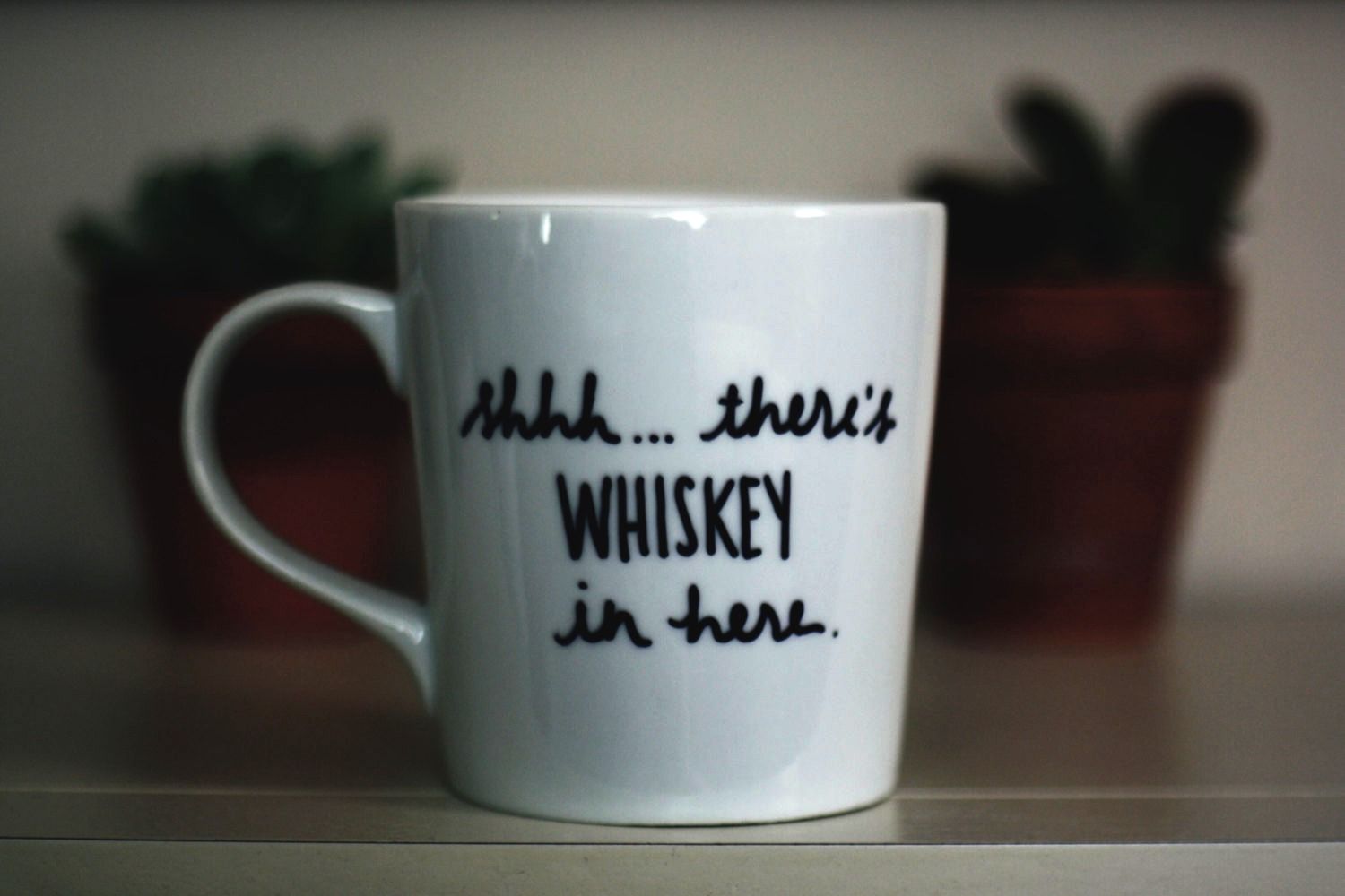 Funny coffee mugs on Etsy: Shhhh... there's whiskey in here mug