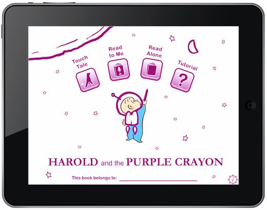 Harold and the Purple Crayon iPad app | Cool Mom Tech