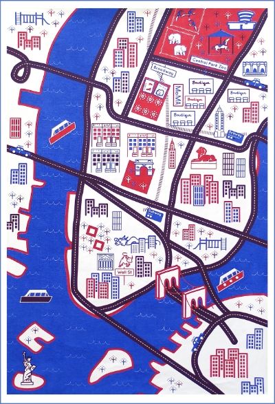 baby playmat: Wanderlust City Playmat by Ella Lou - NYC