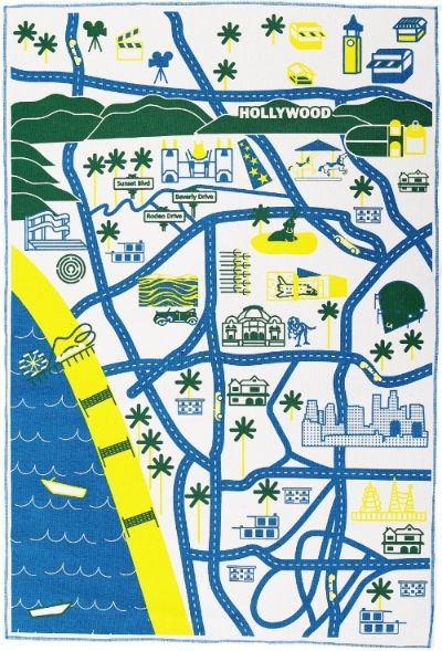 baby playmat: Wanderlust City Playmat by Ella Lou - Los Angeles