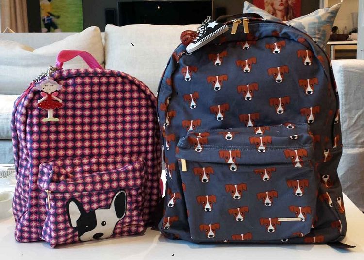 Flavia Carvalho Pinto design-your-own backpacks at Adelaide NYC