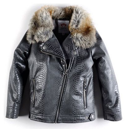 Appaman outerwear for kids: Faux leather moto jacket