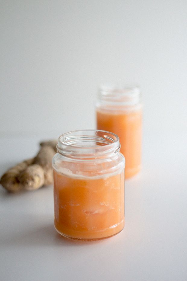 Juice recipes with vegetables: Carrot, Pineapple and Ginger recipe by Migalha Doce