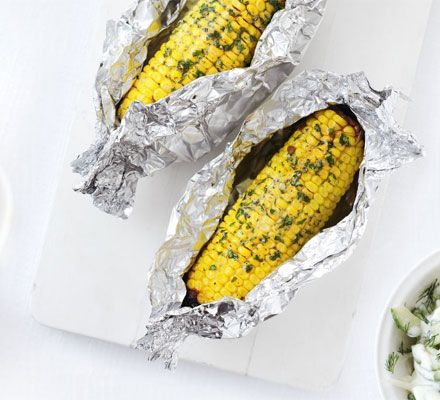 How to cook corn on the cob in the oven: Buttery Baked Corn at BBC