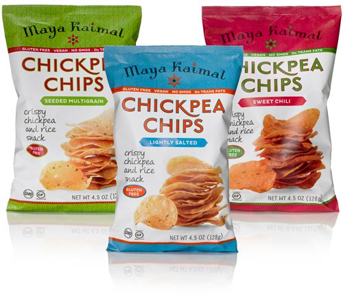 Back-to-school snacks: Maya Kaimal Chickpea Chips
