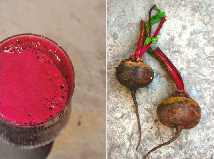 Juice recipes with vegetables: Beet Juice recipe at Pure Kitchen