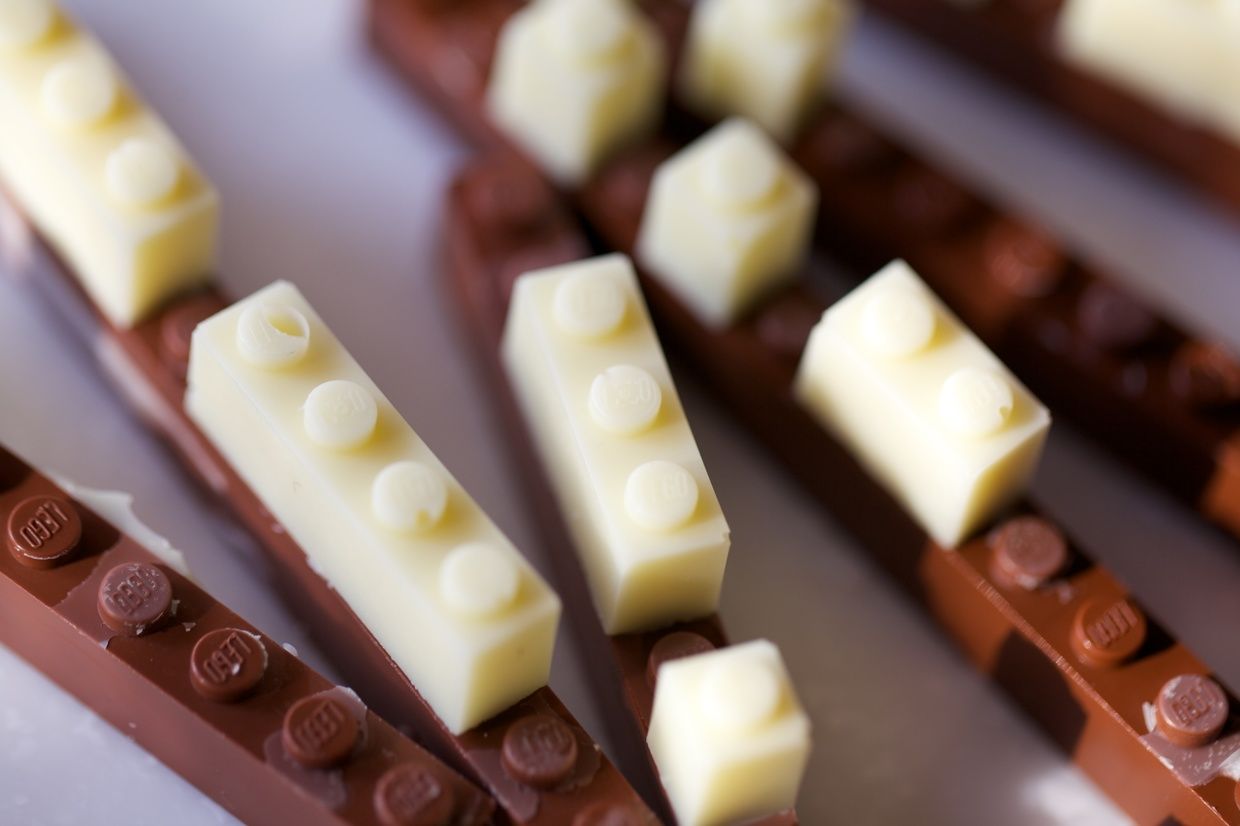Chocolate LEGO blocks | Cool Mom Picks