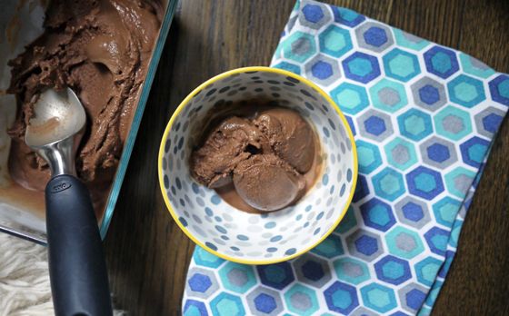 Chocolate Dairy-Free Ice Cream recipe at One Hungry Mama