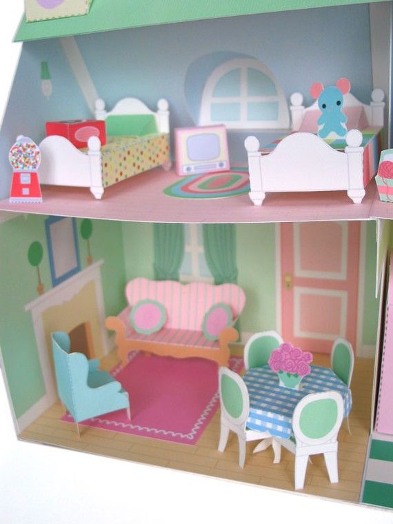 Fantastic Toys dollhouse printable furniture | Cool Mom Picks