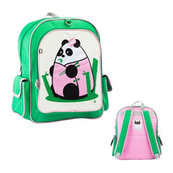 Panda school supplies: Fei Fei Panda backpack for big kids at Beatrix NY