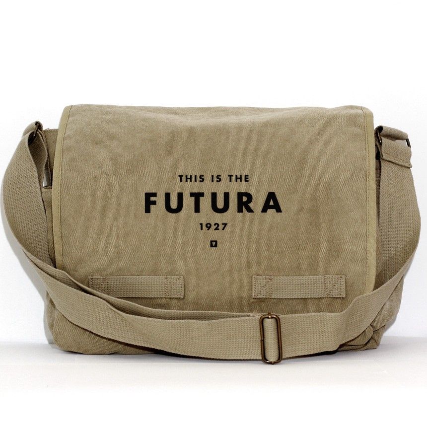Cool messenger bag: This is the Futura at The Medium Control Etsy Shop