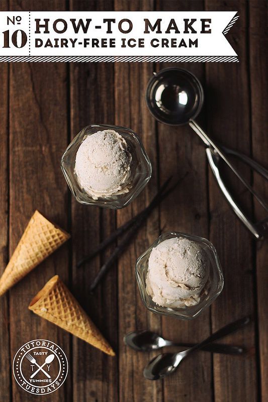 How to make dairy-free ice cream at Tasty Yummies