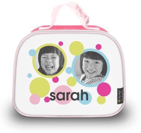 Personalized lunch boxes by Itzy Ritzy for Shutterfly with photos