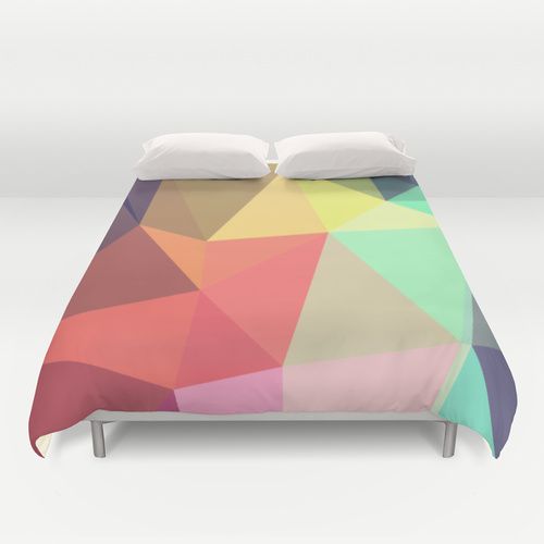 Peace duvet cover from Society6 | Cool Mom Picks
