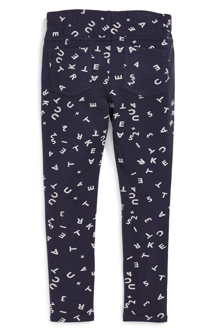 Funky print pants: Sadie print jegging by Tucker and Tate at Nordstrom