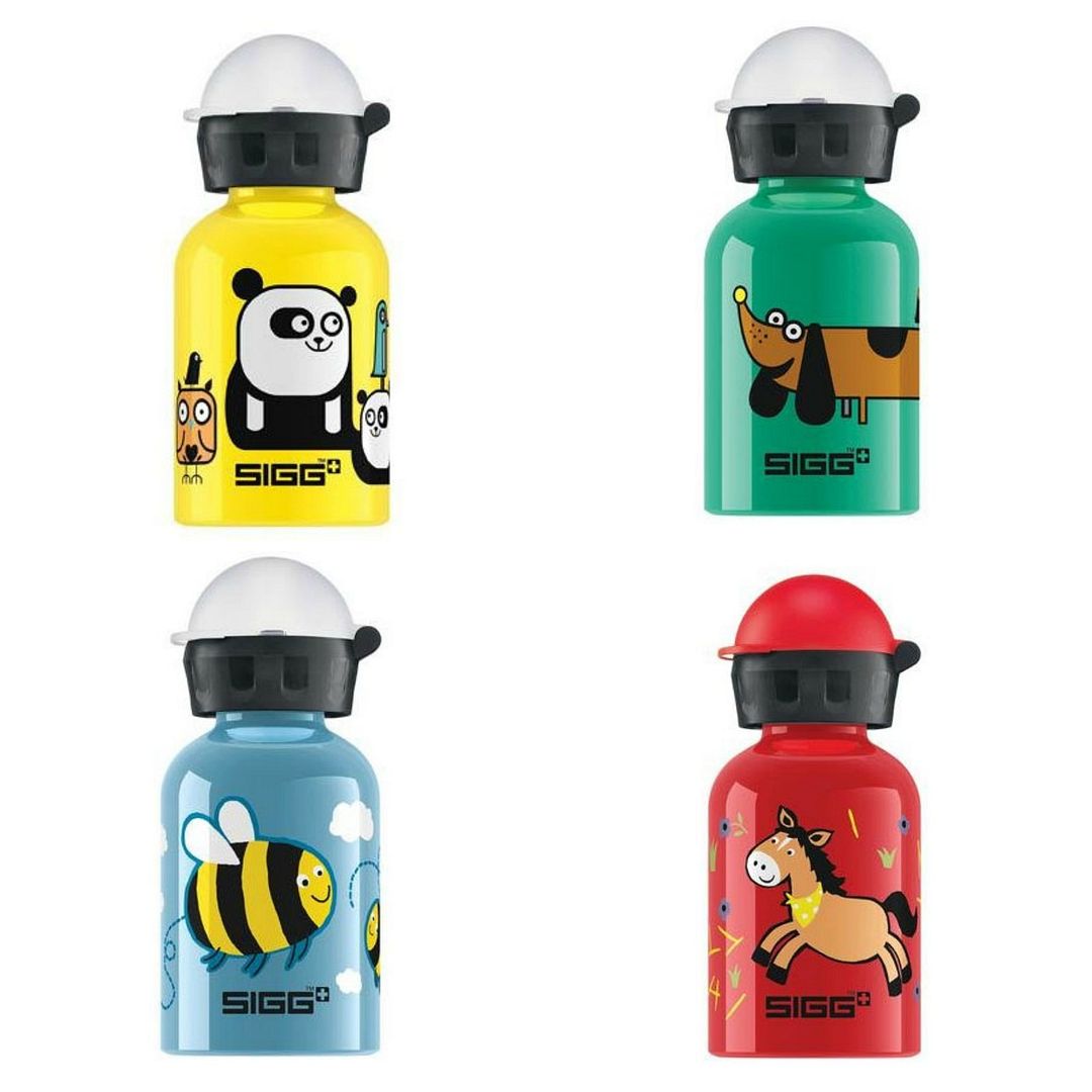 coolest lunch box accessories: SIGG mini water bottles