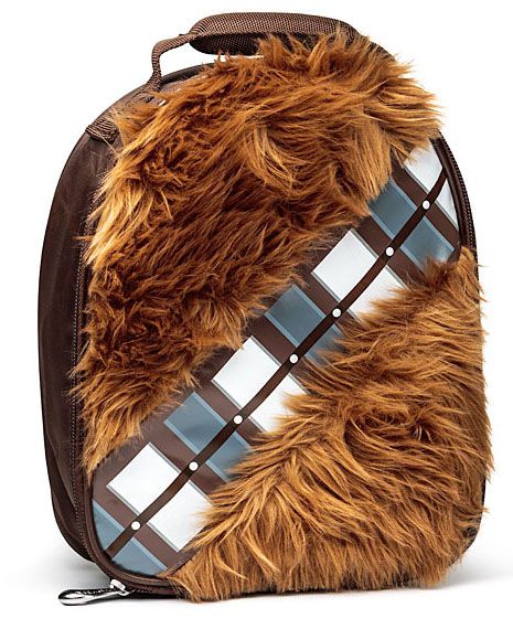 coolest lunchboxes: Chewbacca lunch bag