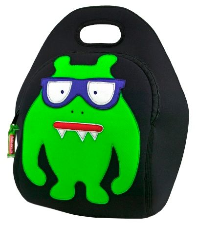 coolest lunchboxes: monster geek lunch bag