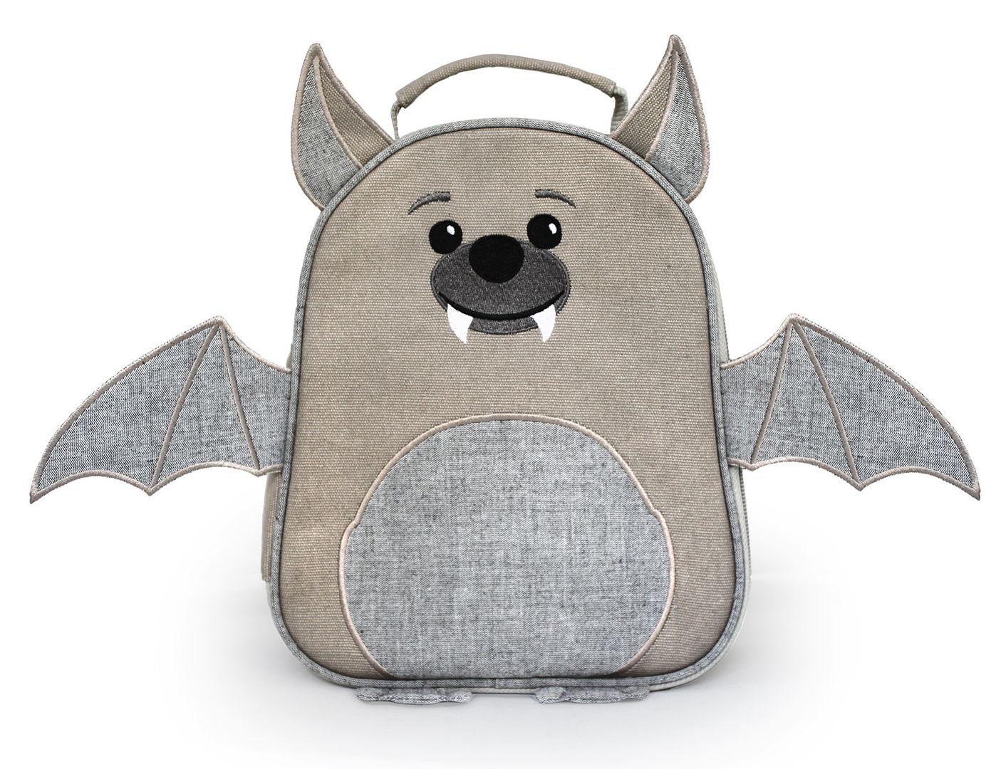 coolest lunchboxes: bat lunchbag from recycled materials