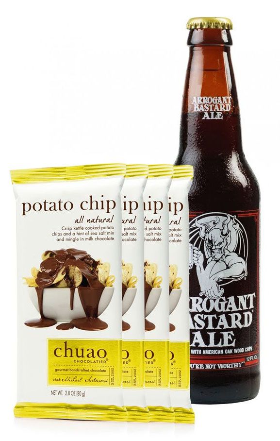 Gifts for foodies: craft beer chocolate bar set