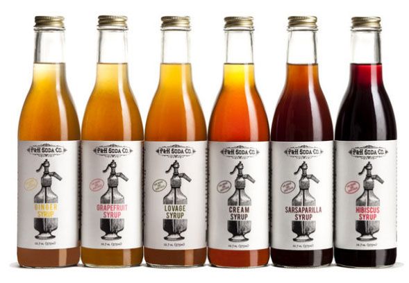 Gifts for foodies: p&h soda syrups