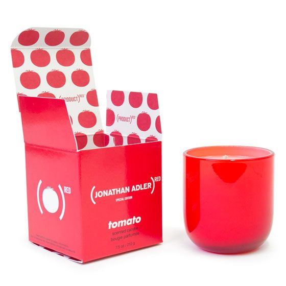 Gifts that give back: jonathan adler candle supporting global fund to fight aids