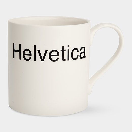 Hipster gifts: typography coffee mugs
