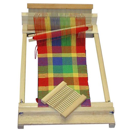Holiday gifts for arts and crafts loving kids: beginner’s weaving loom