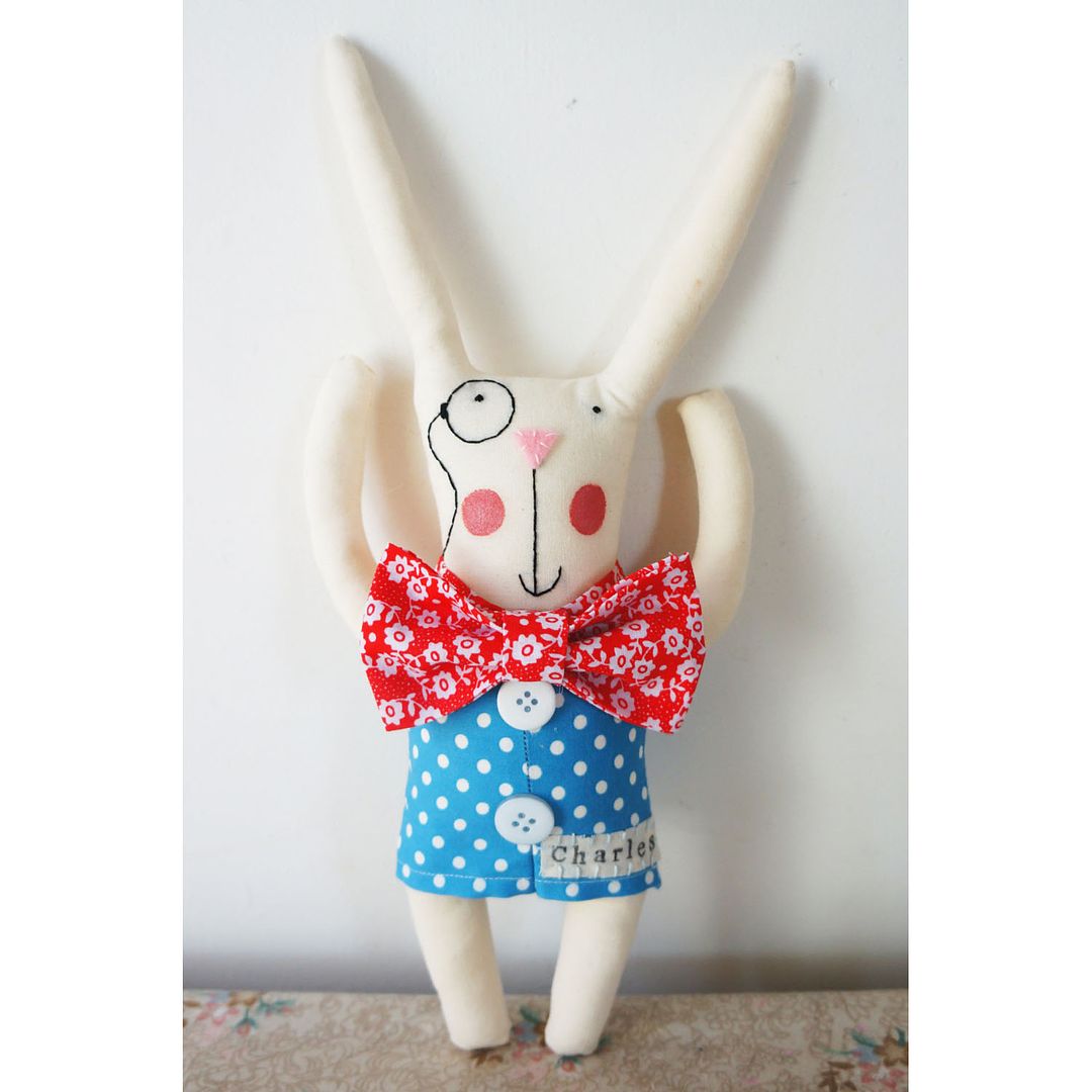 Personalized holiday gifts for kids: personalized bunny rabbit 
