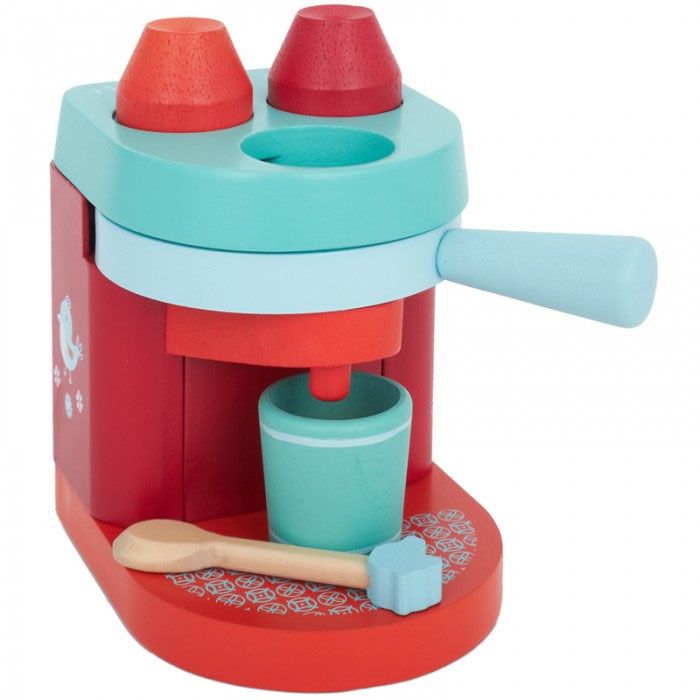 Gifts of preschool toys for pretend play: toy capuccino maker