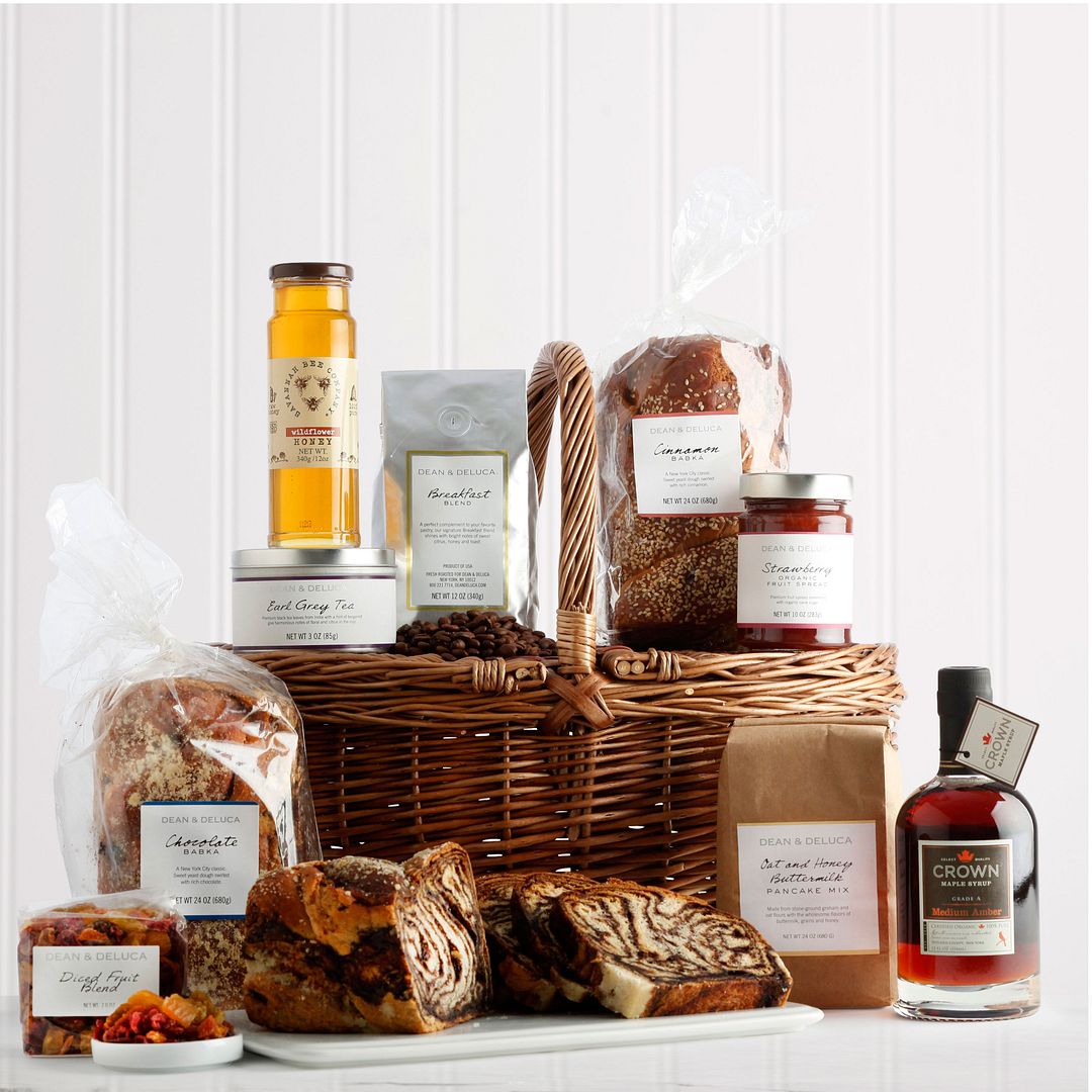 Mother in law gifts: hamptons brunch gourmet gift basket