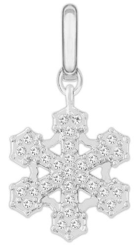Frozen holiday gifts for kids: swarovski snowflake charm