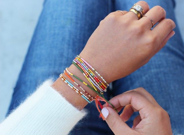 Homemade gifts: diy morse code bracelets