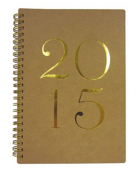 Hostess Gifts: sugar paper for target 2015 weekly calendar planner