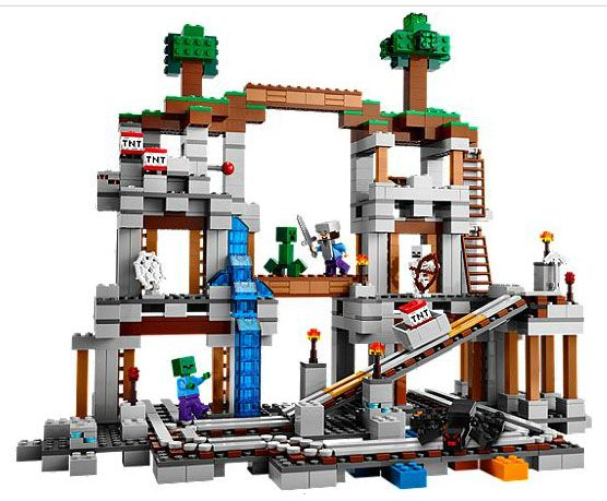 Minecraft gifts: LEGO minecraft mine building set