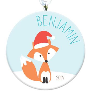 Cool gifts for kids under $15: personalized animal ornaments