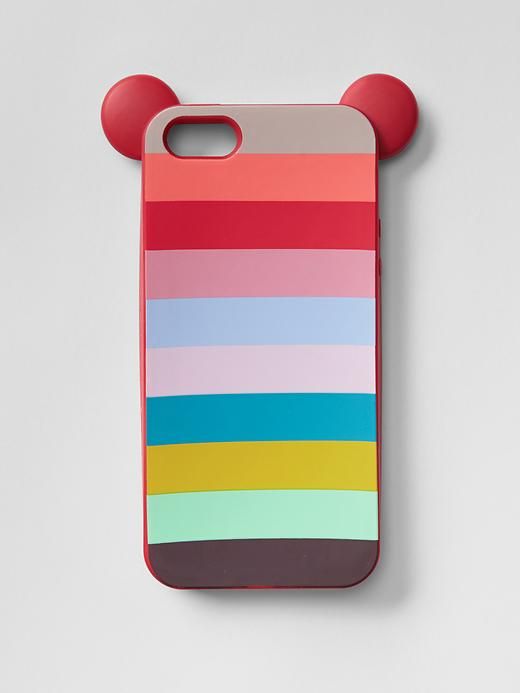 Cool gifts for kids under $15: holiday stripe bear phone case