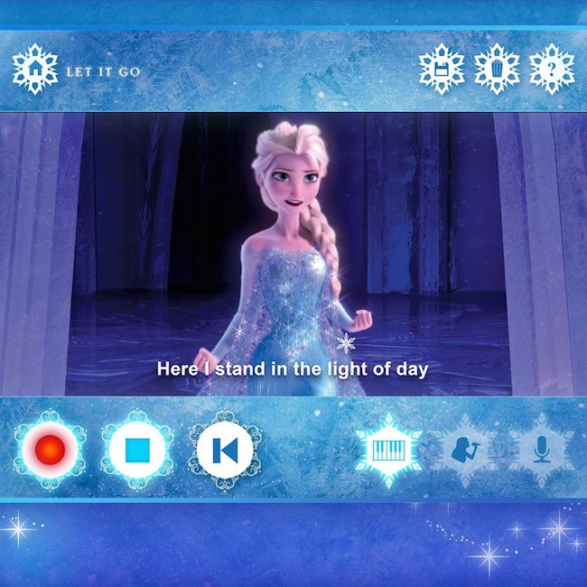 Disney Karaoke Frozen app  | Cool Mom Tech