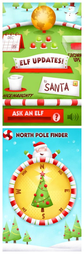 Fun Santa apps: Track Santa's location and get video messages from elves with the Santa's Big Helper 9-in-1 app