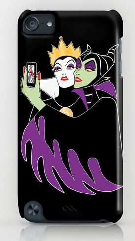 Best kids tech toys and gifts: Maleficent selfie iPod Touch case on Society 6