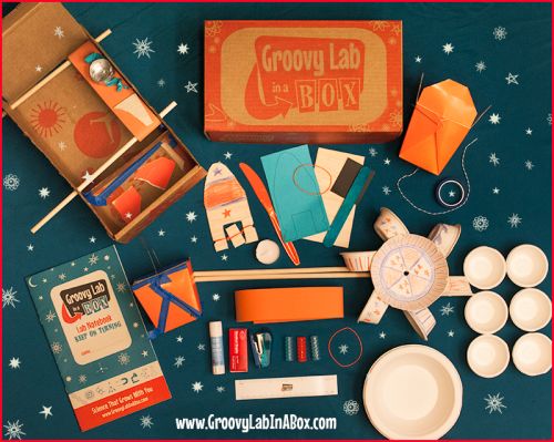 Best kids tech toys and gifts: Groovy Lab in a Box STEM subscription service