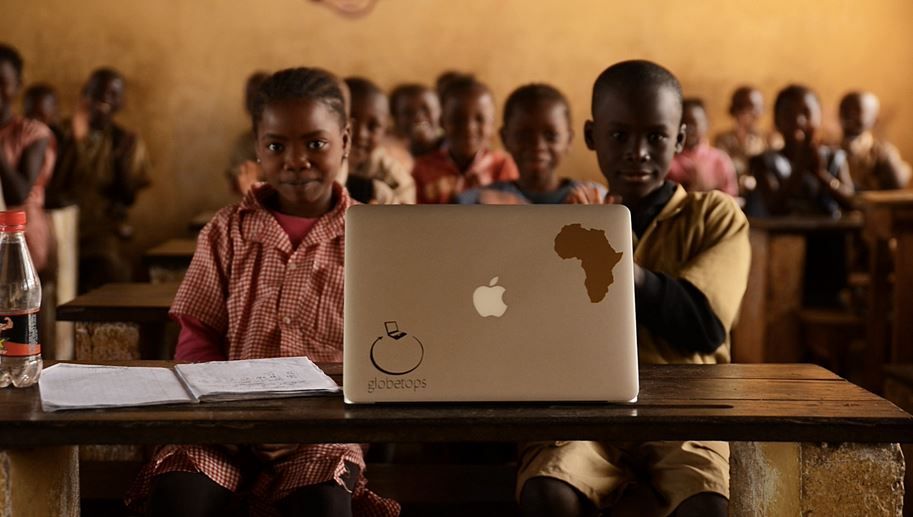 Globetops donates used laptops all over the world