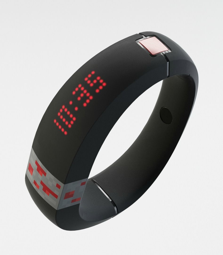 Gameband + Minecraft wearable bracelet allows kids to take their game with them