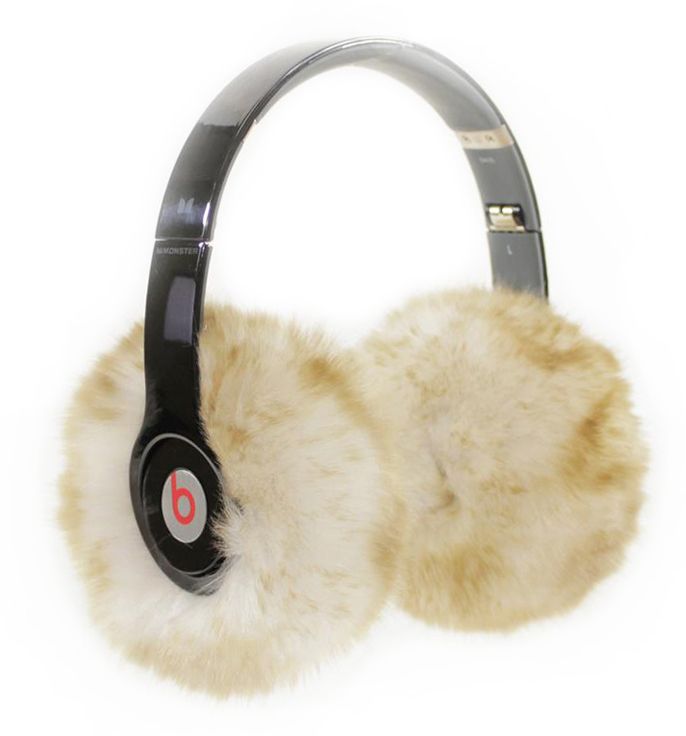 Stylish tech gifts for women: faux fur ear muffies