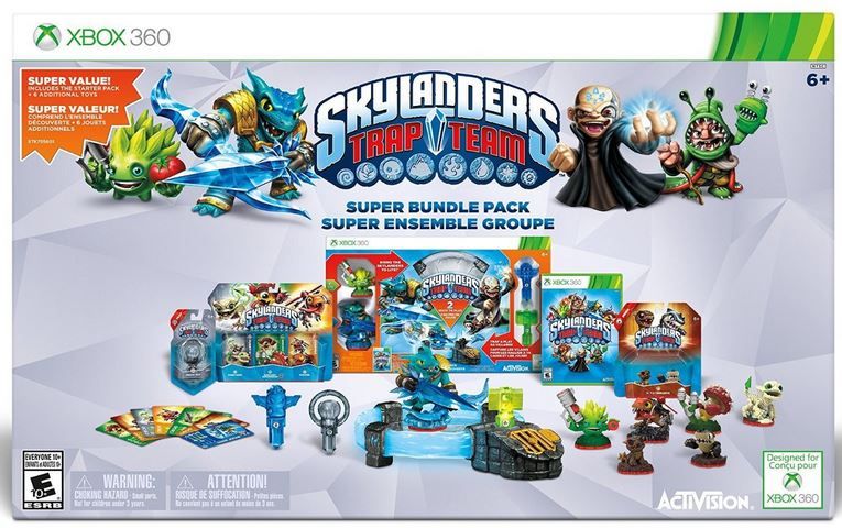 Skylanders Trap Team Super Bundle Pack: great family-friendly video games for kids