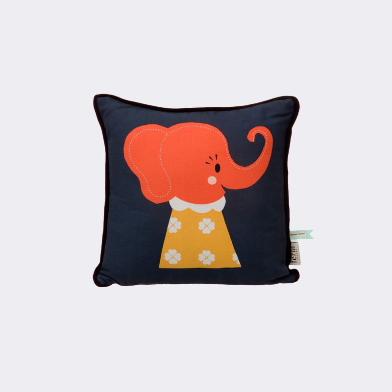 Ferm Living elephant throw pillow | Cool Mom Picks