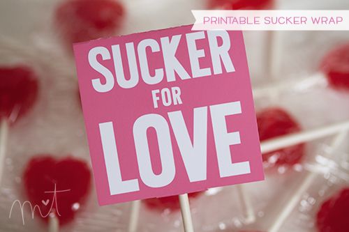 Valentine's classroom treats: suckers for love | Cool Mom Picks