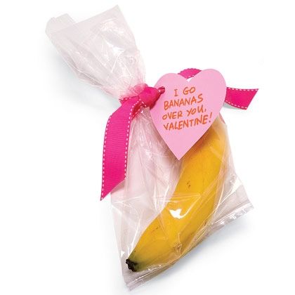Valentine's classroom treats: banana | Cool Mom Picks