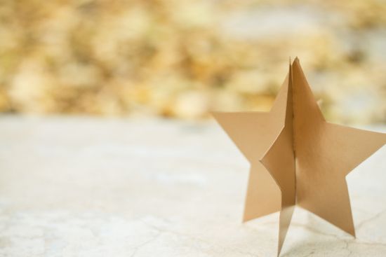 DIY Gold Stars by Strawberry Chic | Cool Mom Picks